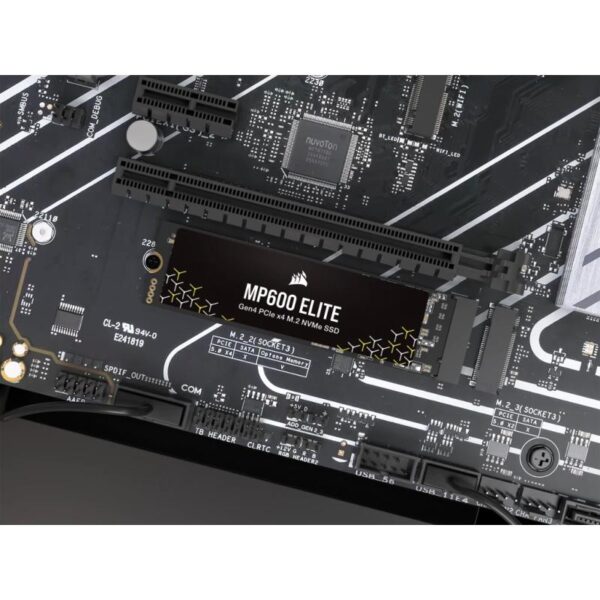 SSD CORSAIR MP600 ELITE 2TB M.2 NVMe PCIe Gen4 - CSSD-F2000GBMP600ENH