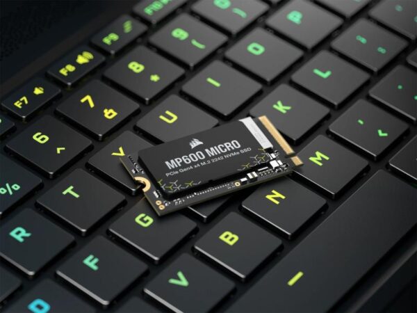 SSD Corsair MP600 MICRO Capacitate 1TB M.2 2242 NVME PCIE GEN4 - CSSD-F1000GBMP600MCR