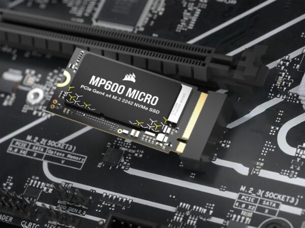 SSD Corsair MP600 MICRO Capacitate 1TB M.2 2242 NVME PCIE GEN4 - CSSD-F1000GBMP600MCR