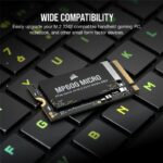 SSD Corsair MP600 MICRO Capacitate 1TB M.2 2242 NVME PCIE GEN4 - CSSD-F1000GBMP600MCR