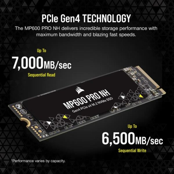 SSD CORSAIR MP 600 PRO 8TB M.2 NVMe PCIE - CSSD-F8000GBMP600PNH