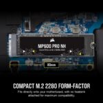 SSD CORSAIR MP 600 PRO 8TB M.2 NVMe PCIE - CSSD-F8000GBMP600PNH