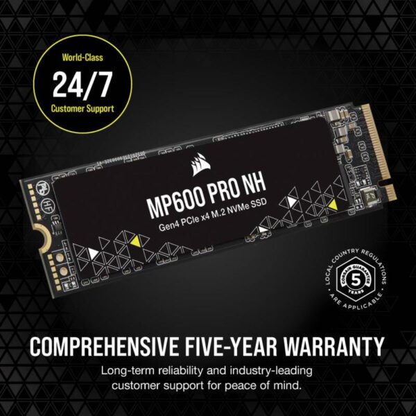 SSD CORSAIR MP 600 PRO 8TB M.2 NVMe PCIE - CSSD-F8000GBMP600PNH