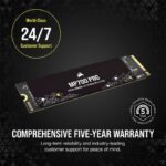 SSD CORSAIR MP700 PRO 2TB M.2 x4 NVMe 2.0 - CSSD-F2000GBMP700PNH