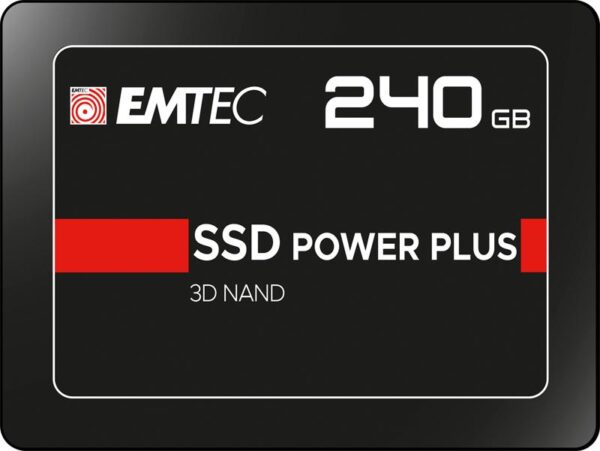 SSD Emtec X150, 240GB, SATA 2.5, R/W speed 520MBs/5000MBs - ECSSD240GX150