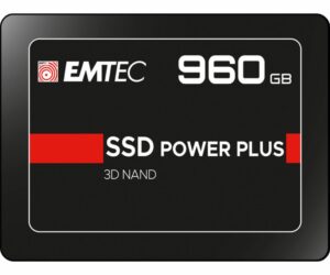 SSD Emtec X150, 960GB, SATA 2.5, R/W speed 520MBs/500MBs - ECSSD960GX150