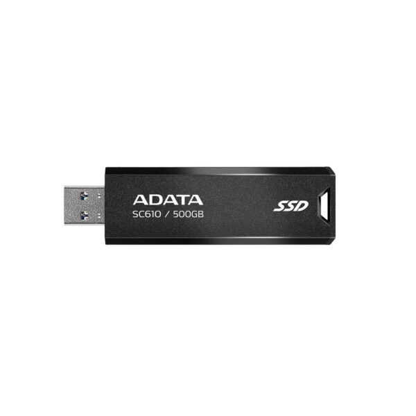 SSD Exterm ADATA 500GB - SC610-500G-CBK/RD