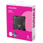 SSD 1TB ADATA SD620-1TCBK BLACK, USB 3.2 Gen2, Transfer speed