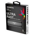 SSD Extern ADATA SE760, 2.5", 1TB, USB 3.2, gray - ASE760-1TU32G2-CTI