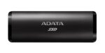 SSD Extern ADATA SE760, 2TB, Negru, USB 3.2 - ASE760-2TU32G2-CBK