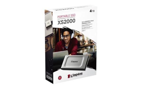 SSD extern Kingston, XS2000, 4TB, 2.5, USB-C 3.2, R/W - SXS2000/4000G