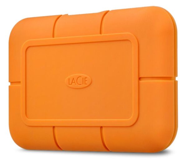 SSD extern Lacie Rugged V2, 500GB, Orange, USB 3.2 - STHR500800