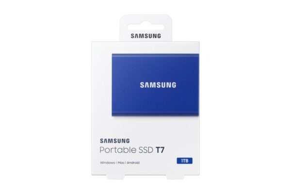 SSD extern Samsung, 1TB, USB 3.1, Albastru - MU-PC1T0H/WW