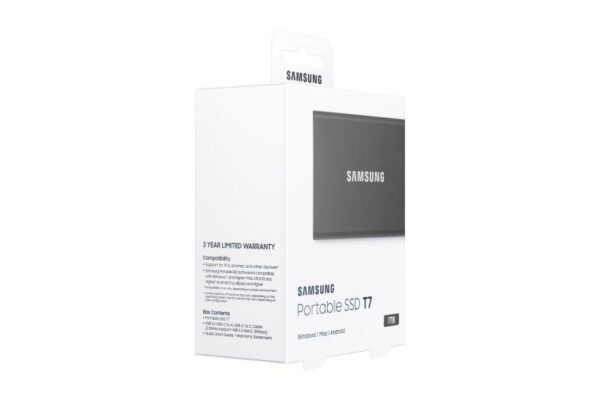 SSD extern Samsung, 1TB, USB 3.1, Gray - MU-PC1T0T/WW