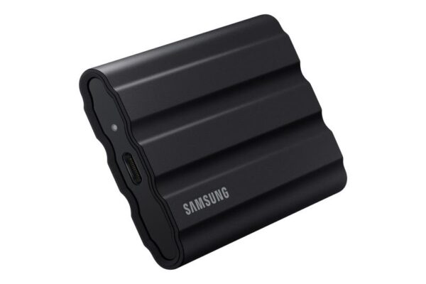 SSD extern Samsung 2.5", 4TB, T7, USB3.2, 1050Mb/sec, Black - MU-PE4T0S/EU