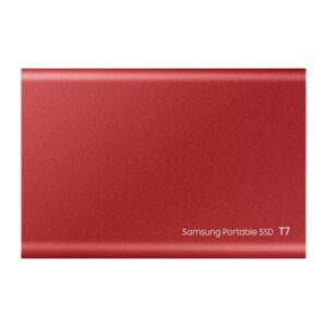 SSD extern Samsung, 2TB, USB 3.1, Red - MU-PC2T0R/WW