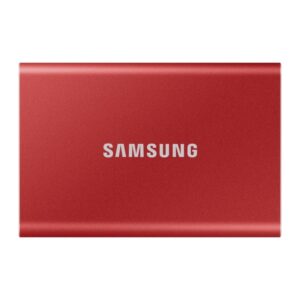SSD extern Samsung, 2TB, USB 3.1, Red - MU-PC2T0R/WW