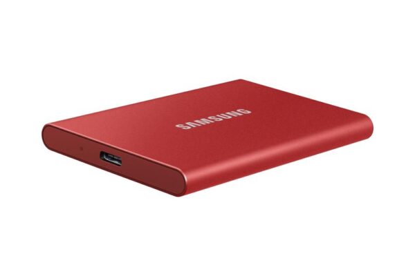 SSD extern Samsung, 2TB, USB 3.1, Red - MU-PC2T0R/WW