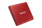 SSD extern Samsung, 2TB, USB 3.1, Red - MU-PC2T0R/WW