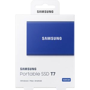 SSD Extern Samsung, 500GB, Blue, USB 3.1 - MU-PC500H/WW