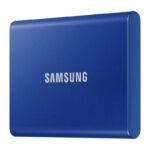 SSD Extern Samsung T7, 2TB, Blue, USB 3.1 - MU-PC2T0H/WW