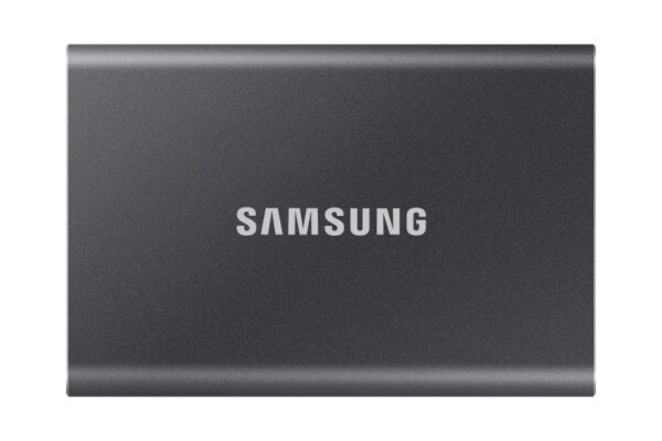 SSD Extern Samsung T7, 2TB, Titan Gray, USB 3.2 - MU-PC2T0T/WW