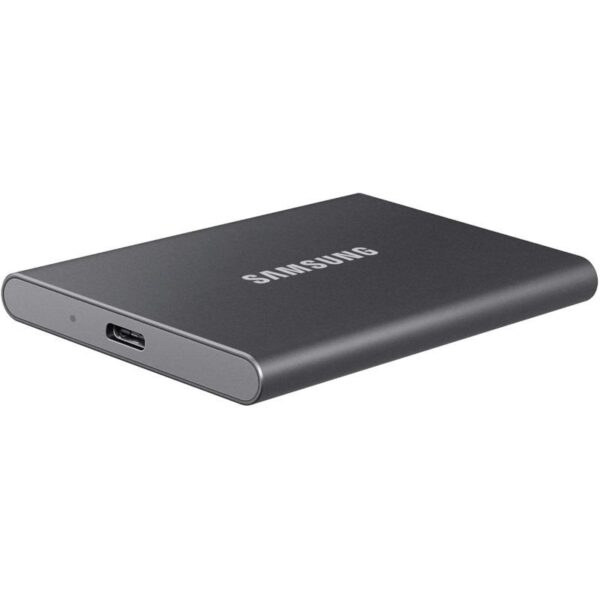 SSD Extern Samsung T7, 2TB, Titan Gray, USB 3.2 - MU-PC2T0T/WW