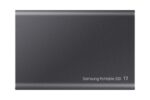 SSD Extern Samsung T7, 2TB, Titan Gray, USB 3.2 - MU-PC2T0T/WW