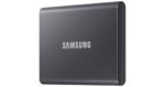 SSD Extern Samsung T7, 4TB, Silver - MU-PC4T0T/WW