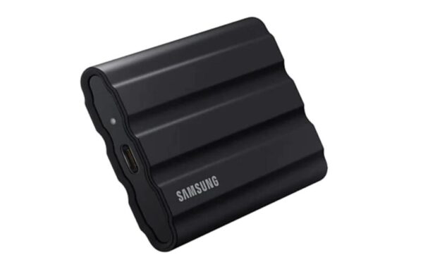 SSD extern Samsung, T7 Shield, 2TB, USB 3.2, Black - MU-PE1T0S/EU