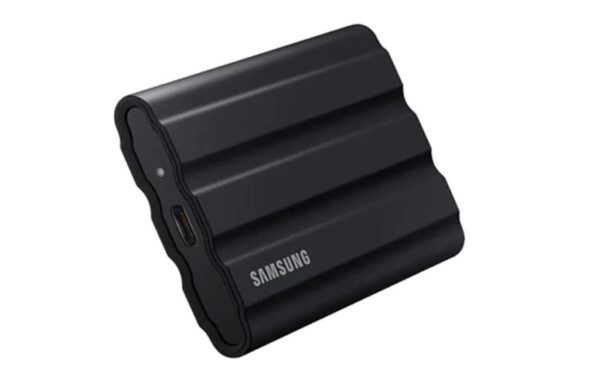 SSD extern Samsung, T7 Shield, 2TB, USB 3.2, Black - MU-PE2T0S/EU