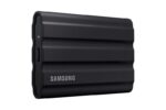 SSD extern Samsung, T7 Shield, 2TB, USB 3.2, Black - MU-PE2T0S/EU