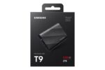 SSD extern Samsung, T9, 2TB, USB 3.2, Black - MU-PG2T0B/EU