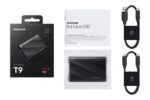 SSD extern SAMSUNG, T9, 4TB, USB 3.2, Black - MU-PG4T0B/EU