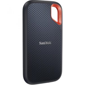 SSD Extern Sandisk Extreme® Portable V2, 2TB, NVMe, Negru, USB 3.2 - SDSSDE61-2T00-G25
