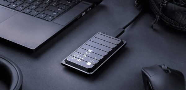 SSD extern WD BLACK P50 GAME DRIVE, 1TB, negru, USB 3.2 - WDBA3S0010BBK-WESN