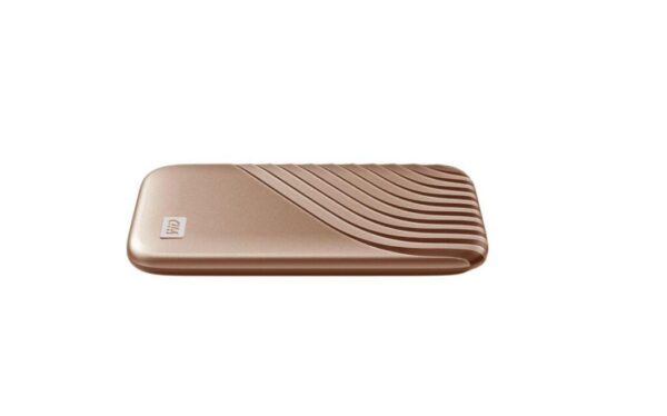 SSD extern WD My Passport, 1TB, Gold, USB 3.2 - WDBAGF0010BGD-WESN