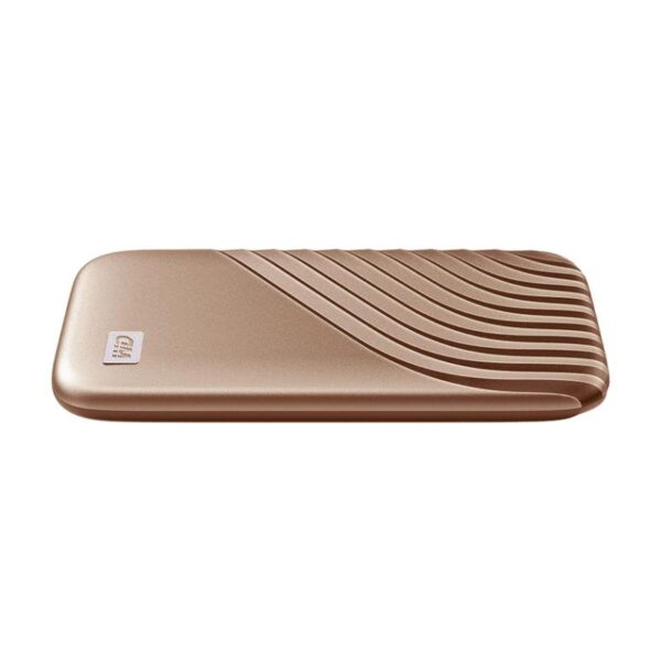 SSD extern WD My Passport, 1TB, Gold, USB 3.2 - WDBAGF0010BGD-WESN