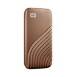 SSD extern WD My Passport, 2TB, 2.5", Gold, USB 3.2 - WDBAGF0020BGD-WESN