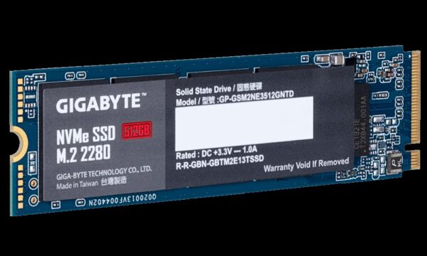 SSD GIGABYTE, 512 GB, NVMe, M.2 - GP-GSM2NE3512GNTD