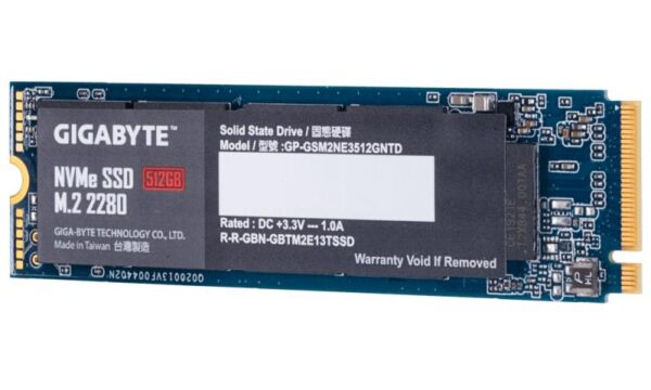 SSD GIGABYTE, 512 GB, NVMe, M.2 - GP-GSM2NE3512GNTD