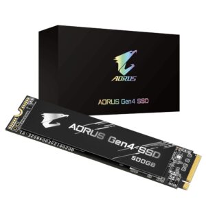 SSD Gigabyte AORUS Gen4, 500GB, NVMe, M.2 - GP-AG4500G
