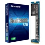 SSD GIGABYTE Gen3 1TB, M.2, PCIe 3.0x4, NVMe1.3, viteza - G325E1TB