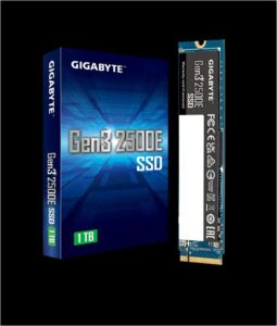 SSD GIGABYTE Gen3 1TB, M.2, PCIe 3.0x4, NVMe1.3, viteza - G325E1TB