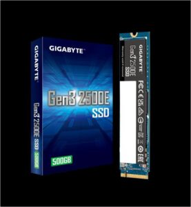 SSD GIGABYTE Gen3 500GB, M.2, PCIe 3.0x4, NVMe1.3, viteza - G325E500G