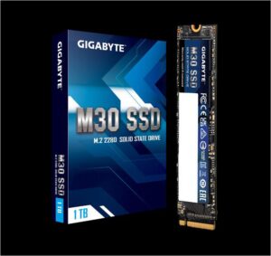 SSD GIGABYTE M30 1 TB, M.2, PCIe 3.0x4, NVMe - GP-GM301TB-G