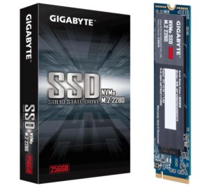 SSD Gigabyte NVMe, 256GB, M.2 - GP-GSM2NE3256GNTD