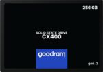 SSD Goodram CX400, 256GB, 2.5", SATA III - SSDPR-CX400-256-G2