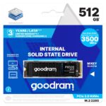 SSD Goodram PX500, 512GB, NVMe, M.2 - SSDPR-PX500-512-80-G3