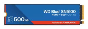SSD intern Western Digital WD Blue SN5100, 500 GB, PCI Express 4.0 x4 - WDS500G5B0E-00CPE0